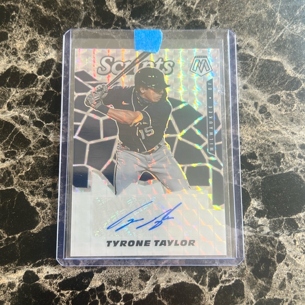 Tyrone Taylor Mosaic Auto